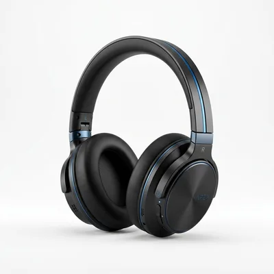 Wireless over-ear headphones